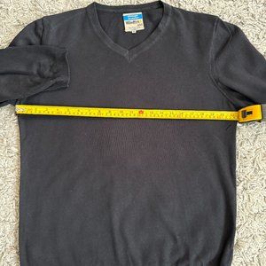 Kiliwatch Black V-Neck Sweater (Brittany, France)